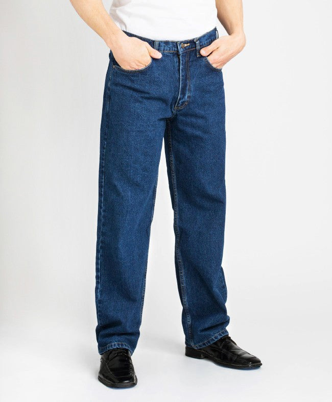 Literacy Læring Total Grand River Blue Classic Relaxed Fit Jeans BIG MEN (28, 30, & 32 insea |  Lil' John's Big & Tall Men's Fashion